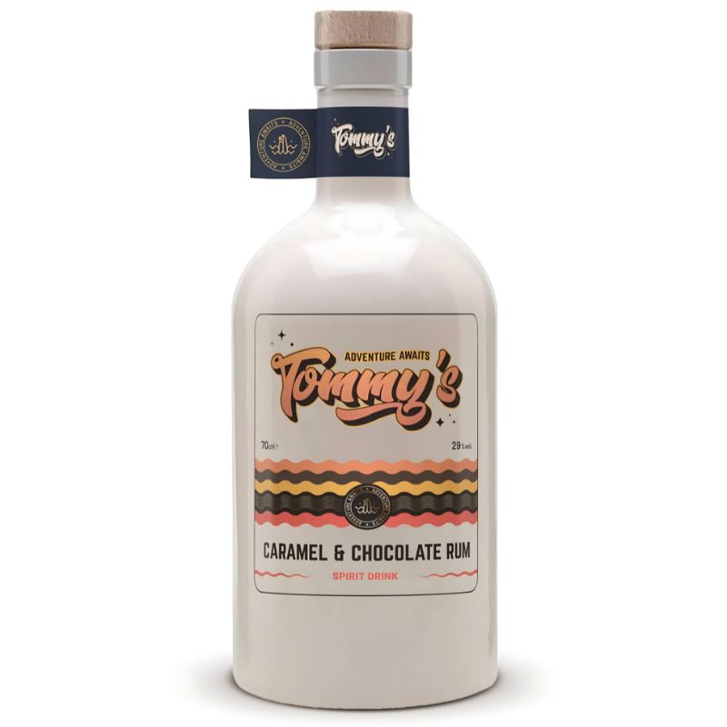 Tommy's Chocolate & Caramel Rum bottle